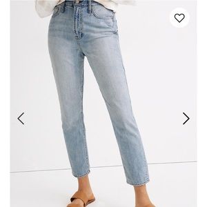 Madewell curvy perfect vintage jean